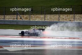 Jenson Button (GBR) McLaren MP4-30. 24.10.2015. Formula 1 World Championship, Rd 16, United States Grand Prix, Austin, Texas, USA, Qualifying Day.