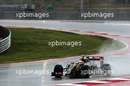 Pastor Maldonado (VEN) Lotus F1 E23. 24.10.2015. Formula 1 World Championship, Rd 16, United States Grand Prix, Austin, Texas, USA, Qualifying Day.