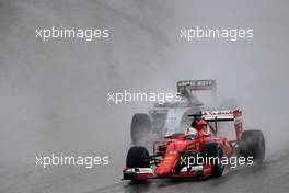 Sebastian Vettel (GER), Scuderia Ferrari  25.10.2015. Formula 1 World Championship, Rd 16, United States Grand Prix, Austin, Texas, USA, Race Day.