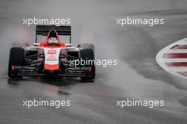 Will Stevens (GBR) Manor Marussia F1 Team in the qualifying session. 25.10.2015. Formula 1 World Championship, Rd 16, United States Grand Prix, Austin, Texas, USA, Race Day.