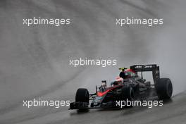 Jenson Button (GBR), McLaren Honda  25.10.2015. Formula 1 World Championship, Rd 16, United States Grand Prix, Austin, Texas, USA, Race Day.