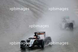 Nico Hulkenberg (GER), Sahara Force India  25.10.2015. Formula 1 World Championship, Rd 16, United States Grand Prix, Austin, Texas, USA, Race Day.