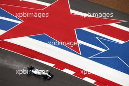 Felipe Massa (BRA) Williams FW37 in the qualifying session. 25.10.2015. Formula 1 World Championship, Rd 16, United States Grand Prix, Austin, Texas, USA, Race Day.