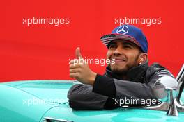 Lewis Hamilton (GBR), Mercedes AMG F1 Team  25.10.2015. Formula 1 World Championship, Rd 16, United States Grand Prix, Austin, Texas, USA, Race Day.