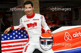 Alexander Rossi (USA) Manor Marussia F1 Team. 22.10.2015. Formula 1 World Championship, Rd 16, United States Grand Prix, Austin, Texas, USA, Preparation Day.