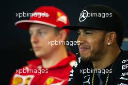 Lewis Hamilton (GBR) Mercedes AMG F1 in the FIA Press Conference. 22.10.2015. Formula 1 World Championship, Rd 16, United States Grand Prix, Austin, Texas, USA, Preparation Day.