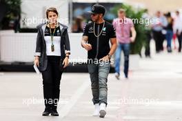 Lewis Hamilton (GBR) Mercedes AMG F1. 22.10.2015. Formula 1 World Championship, Rd 16, United States Grand Prix, Austin, Texas, USA, Preparation Day.