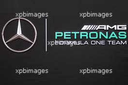 Mercedes AMG F1 logo. 22.10.2015. Formula 1 World Championship, Rd 16, United States Grand Prix, Austin, Texas, USA, Preparation Day.