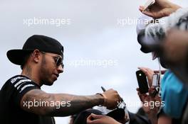 Lewis Hamilton (GBR), Mercedes AMG F1 Team  22.10.2015. Formula 1 World Championship, Rd 16, United States Grand Prix, Austin, Texas, USA, Preparation Day.