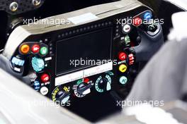Mercedes AMG F1 W06 steering wheel. 22.10.2015. Formula 1 World Championship, Rd 16, United States Grand Prix, Austin, Texas, USA, Preparation Day.