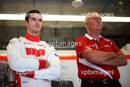 Alexander Rossi (USA), Manor F1 Team and John Booth (GBR), Team Principal, Manor F1 Team  22.10.2015. Formula 1 World Championship, Rd 16, United States Grand Prix, Austin, Texas, USA, Preparation Day.