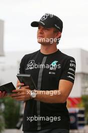 Nico Rosberg (GER) Mercedes AMG F1. 22.10.2015. Formula 1 World Championship, Rd 16, United States Grand Prix, Austin, Texas, USA, Preparation Day.