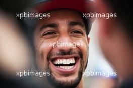 Daniel Ricciardo (AUS) Red Bull Racing with the media. 22.10.2015. Formula 1 World Championship, Rd 16, United States Grand Prix, Austin, Texas, USA, Preparation Day.