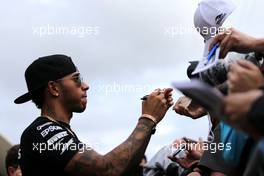 Lewis Hamilton (GBR), Mercedes AMG F1 Team  22.10.2015. Formula 1 World Championship, Rd 16, United States Grand Prix, Austin, Texas, USA, Preparation Day.