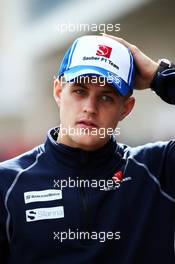 Marcus Ericsson (SWE) Sauber F1 Team. 22.10.2015. Formula 1 World Championship, Rd 16, United States Grand Prix, Austin, Texas, USA, Preparation Day.