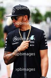 Lewis Hamilton (GBR) Mercedes AMG F1. 22.10.2015. Formula 1 World Championship, Rd 16, United States Grand Prix, Austin, Texas, USA, Preparation Day.