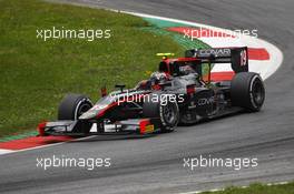 Robert Visoiu (ROM) Rapax 19.06.2015. GP2 Series, Rd 4, Spielberg, Austria, Friday.