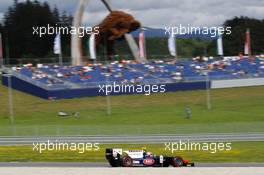 Rene Binder (AUT) Trident 19.06.2015. GP2 Series, Rd 4, Spielberg, Austria, Friday.