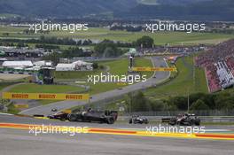 Race 2, Stoffel Vandoorne (BEL) Art Grand Prix 21.06.2015. GP2 Series, Rd 4, Spielberg, Austria, Sunday.