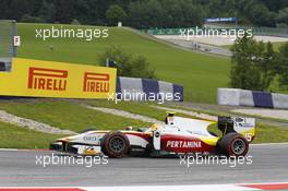 Rio Haryanto (IND) Campos Racing 19.06.2015. GP2 Series, Rd 4, Spielberg, Austria, Friday.