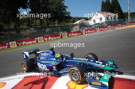 Julian Leal (COL) Carlin 21.08.2015. GP2 Series, Rd 7, Spa-Francorchamps, Belgium, Friday.
