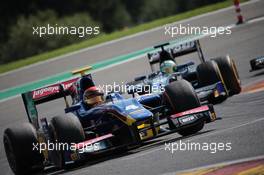Race 1, Sean Gelael (INA) Carlin 22.08.2015. GP2 Series, Rd 7, Spa-Francorchamps, Belgium, Saturday.