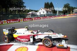 Rio Haryanto (IND) Campos Racing 21.08.2015. GP2 Series, Rd 7, Spa-Francorchamps, Belgium, Friday.