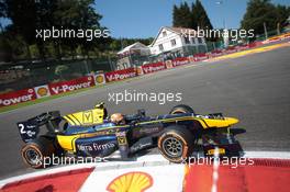 Alex Lynn (GBR) Dams 21.08.2015. GP2 Series, Rd 7, Spa-Francorchamps, Belgium, Friday.