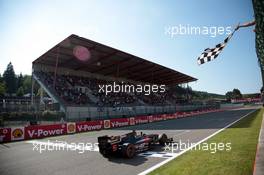 Race 1, Stoffel Vandoorne (BEL) Art Grand Prix race winner 22.08.2015. GP2 Series, Rd 7, Spa-Francorchamps, Belgium, Saturday.