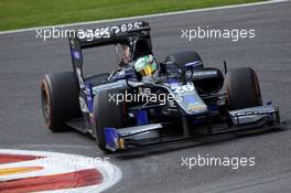 Nathanael Berthon (FRA) Lazarus 21.08.2015. GP2 Series, Rd 7, Spa-Francorchamps, Belgium, Friday.