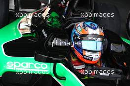 Free Practice, Richie  Stanaway (NZL) Status Grand Prix 17.04.2015. GP2 Series, Rd 1, Sakhir, Bahrain, Friday.