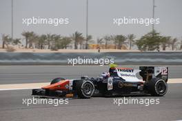 Free Practice, Rene Binder (AUT) Trident 17.04.2015. GP2 Series, Rd 1, Sakhir, Bahrain, Friday.