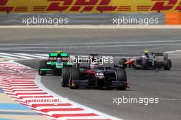 Race 1, Sergey Sirotkin (RUS) Rapax 18.04.2015. GP2 Series, Rd 1, Sakhir, Bahrain,Saturday.