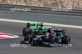 Race 1, Zoel Amberg (SUI) Lazarus 18.04.2015. GP2 Series, Rd 1, Sakhir, Bahrain,Saturday.