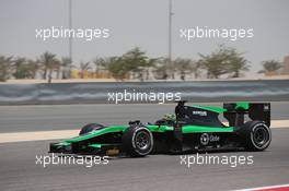Free Practice, Marlon Stockinger (PHI), Status Grand Prix 17.04.2015. GP2 Series, Rd 1, Sakhir, Bahrain, Friday.