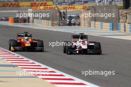 Race 1, Stoffel Vandoorne (BEL) Art Grand Prix 18.04.2015. GP2 Series, Rd 1, Sakhir, Bahrain,Saturday.