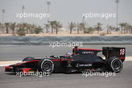 Free Practice, Sergey Sirotkin (RUS) Rapax 17.04.2015. GP2 Series, Rd 1, Sakhir, Bahrain, Friday.