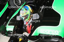 Free Practice, Marlon Stockinger (PHI), Status Grand Prix 17.04.2015. GP2 Series, Rd 1, Sakhir, Bahrain, Friday.