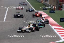 Race 1, Rio Haryanto (IND) Campos Racing 18.04.2015. GP2 Series, Rd 1, Sakhir, Bahrain,Saturday.