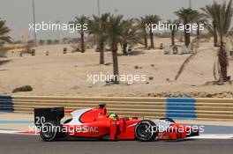 Free Practice, Andre Negrao (BRA) Arden International 17.04.2015. GP2 Series, Rd 1, Sakhir, Bahrain, Friday.