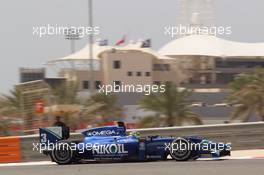 Free Practice, Julian Leal (COL) Carlin 17.04.2015. GP2 Series, Rd 1, Sakhir, Bahrain, Friday.