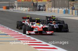 Race 1, Sergio Canamasas (ESP) MP Motorsport 18.04.2015. GP2 Series, Rd 1, Sakhir, Bahrain,Saturday.