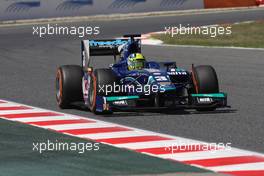 Julian Leal (COL), Carlin 08.05.2015. GP2 Series, Rd 2, Barcelona, Spain, Friday.