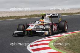 Rio Haryanto (MCO), Campos Racing 08.05.2015. GP2 Series, Rd 2, Barcelona, Spain, Friday.