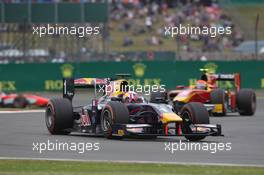 Race 2, Pierre Gasly (FRA) Dams 05.07.2015. GP2 Series, Rd 5, Silverstone, England, Sunday.