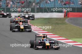 Race 2, Pierre Gasly (FRA) Dams 05.07.2015. GP2 Series, Rd 5, Silverstone, England, Sunday.