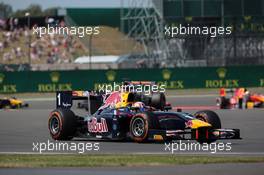 Race 1, Pierre Gasly (FRA) Dams 04.07.2015. GP2 Series, Rd 5, Silverstone, England, Saturday.