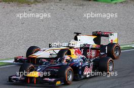 Race 1, Pierre Gasly (FRA) Dams and Arthur Pic (FRA) Campos Racing 05.09.2015. GP2 Series, Rd 8, Monza, Italy, Saturday.