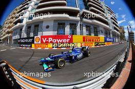 Race 1, Julian Leal (COL), Carlin 22.05.2015. GP2 Series, Rd 3, Monte Carlo, Monaco, Friday.