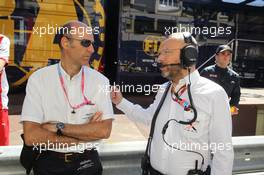 Race 1,  Andrea Bergamini (ITA) Rapax Team Manager 22.05.2015. GP2 Series, Rd 3, Monte Carlo, Monaco, Friday.